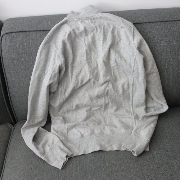 Diesel Only the Brave Gray Zip Up Sweater with Pockets Made in Bulgaria Size L - Picture 13 of 16